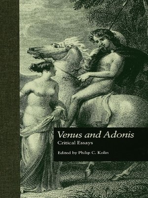 cover image of Venus and Adonis
